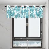 Pyrex Butterprint, Modern Danish Valance Curtain - Mid Century Modern Gal