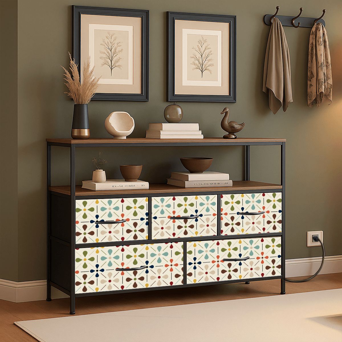 Mid Century Modern Scandinavian Modern Danish MCM TV Stand Media Console - Mid Century Modern Gal