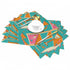 Mid Century Modern Cocktail Bar Placemats, Kitschy Orange, Pink Aqua MCM Tableware - Mid Century Modern Gal
