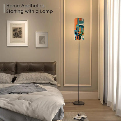 Mid Century Modern Bauhaus Mod Gentlemen Coctail Hour, MCM Floor Lamp - Mid Century Modern Gal