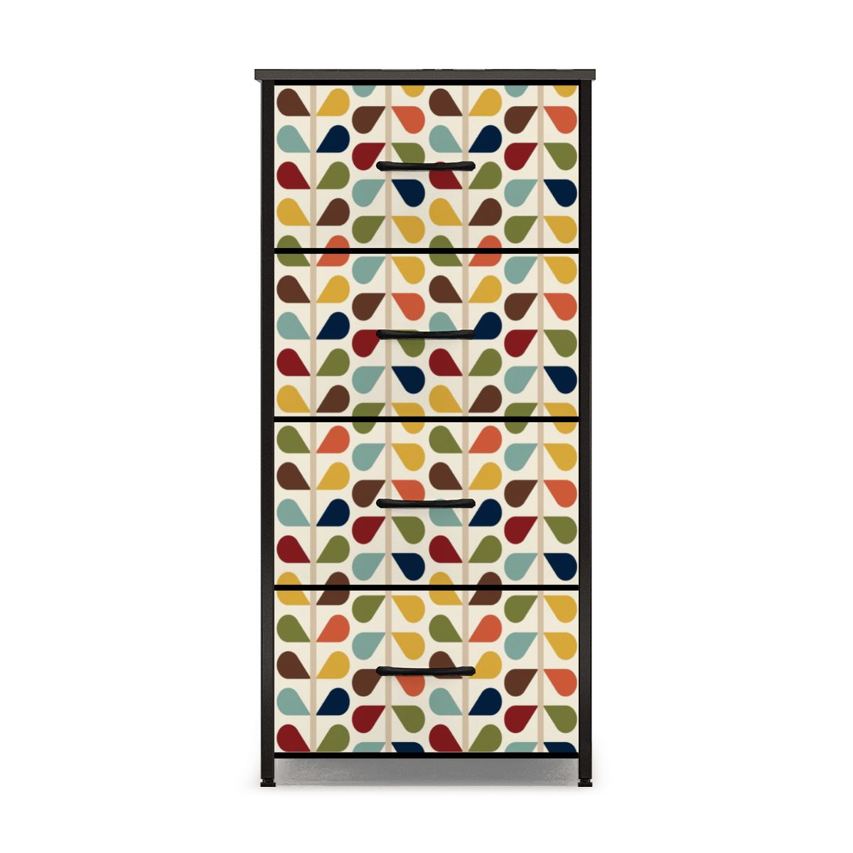 Scandinavian Modern Danish Mid Century Modern 4-Drawer Dresser - Mid Century Modern Gal