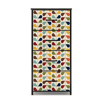 Scandinavian Modern Danish Mid Century Modern 4-Drawer Dresser - Mid Century Modern Gal