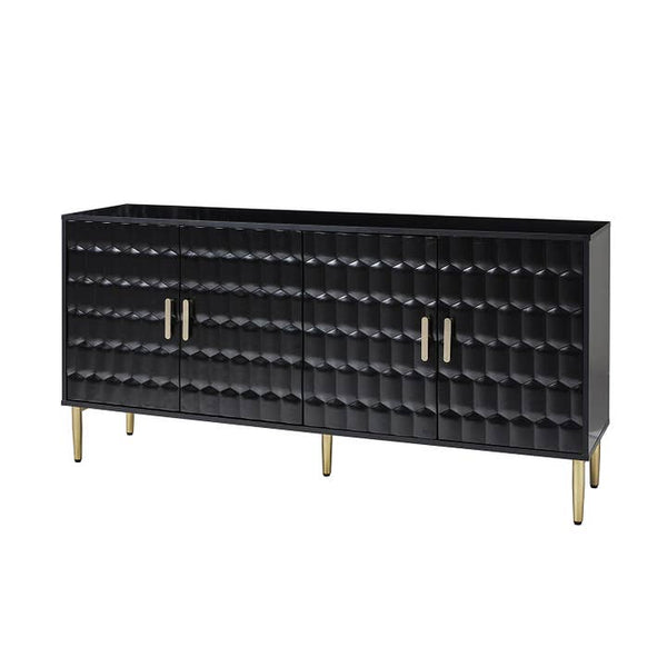 Arnold Sideboard -  Black - 63 x 15.7 x 30 in