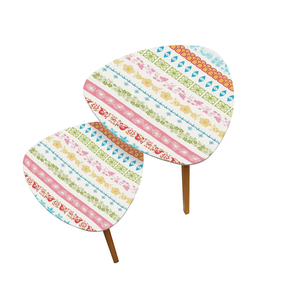 Pyrex Lover Collector Kitschy Mod Nesting Tables - Mid Century Modern Gal