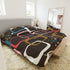 Mid Century Modern Geometric, Mid Mod Retro Bedding, Comforter - Mid Century Modern Gal