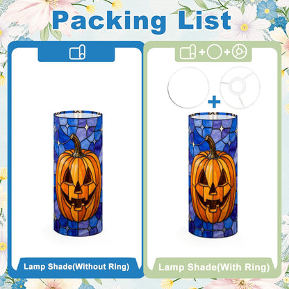 Halloween Stained Glass Style Jack-o&