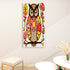Groovy 70s Retro Owl Wall Art, Mushroom Floral Mid Mod Large Canvas Art - Mid Century Modern Gal