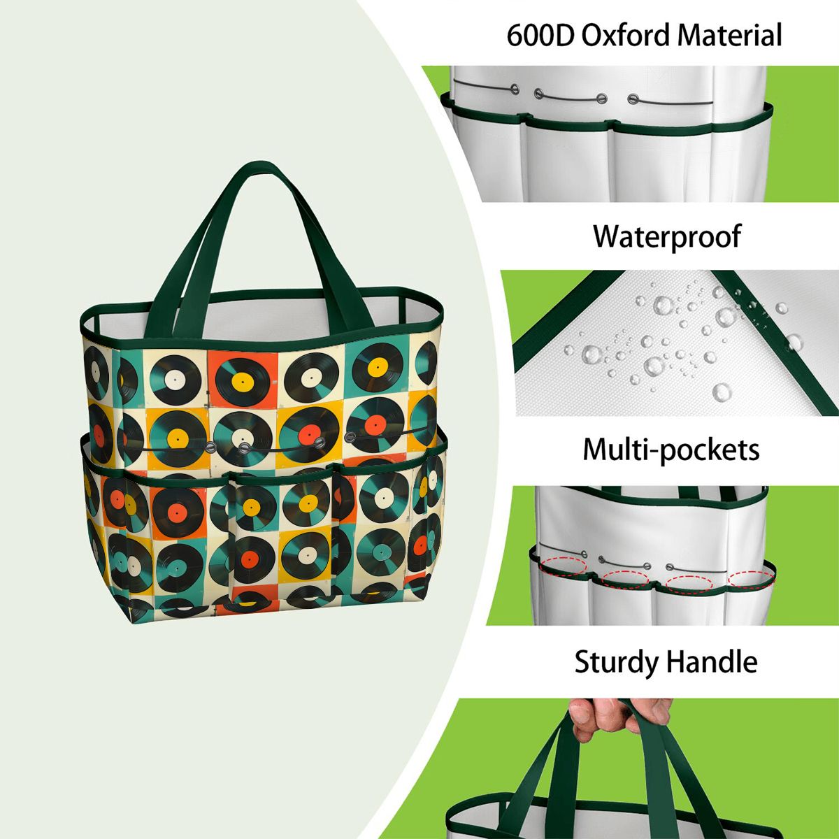 Retro Records, Groovy Mod Garden Tool Bag
