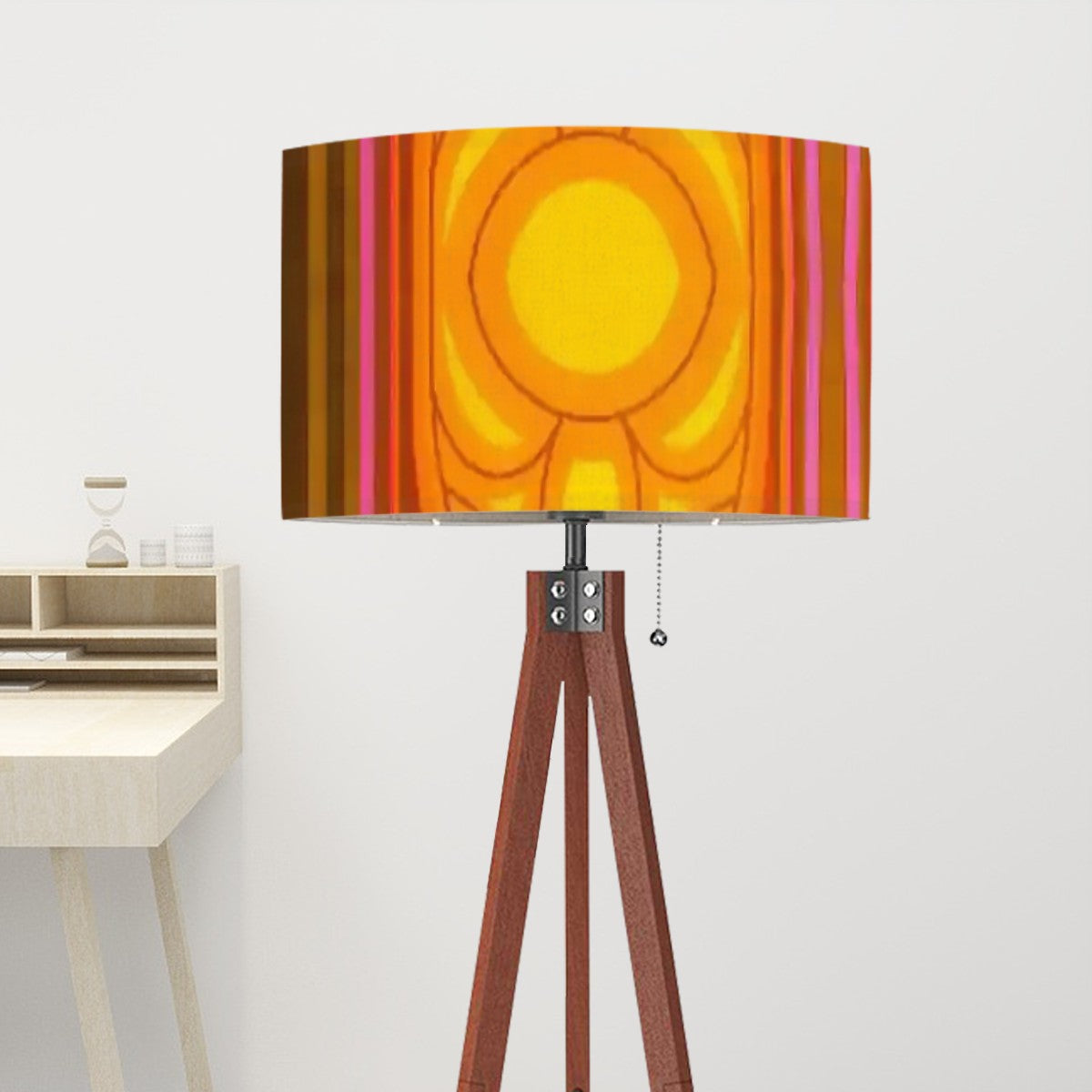 Groovy Mod 70s Tripod Floor Lam, Funky Fun Retro Home Lighting - Mid Century Modern Gal