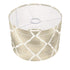 Mid Mod Art Deco Gold Geometric Diamond Designed Modern Lamp SHADE ONLY - For Arc Floor Lamps Only - Mid Century Modern Gal
