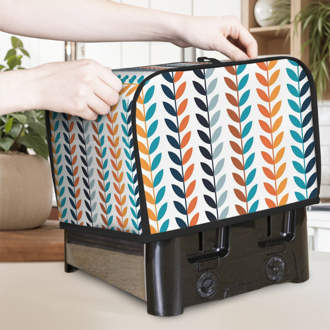 Retro Scandinavian Designed Mid Century Modern 2 Slice Toaster Cover - Mid Century Modern Gal