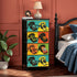 Mid Century Modern Kitschy Retro Telephone Art MCM 4-Drawer Dresser - Mid Century Modern Gal