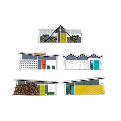 Butterfly House Acrylic Magnet