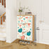 Palm Springs California Kitschy Flamingo Mid Mod Shoe Cabinet - Mid Century Modern Gal