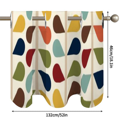 Valance Curtains - Mid Century Modern Gal