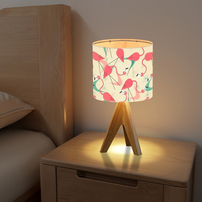 Flamingo Kitschy Mod Retro Tripod Table Lamp - Mid Century Modern Gal