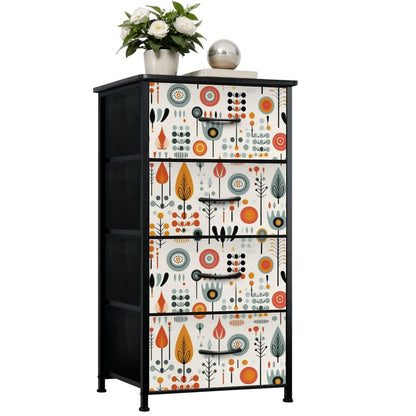 Mid Century Modern Scandinavian Designed 4-Drawer Dresser - Mid Century Modern Gal