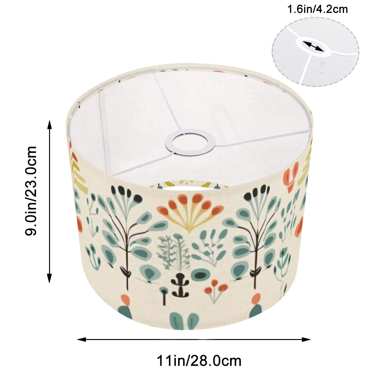 Mid Century Modern Scandinavian Designed Lamp SHADE - For Arc Floor Lamps Only - Mid Century Modern Gal