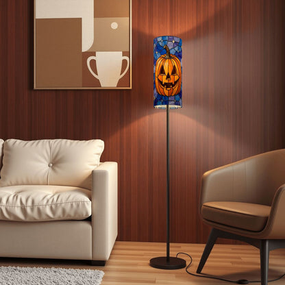 Halloween Stained Glass Style Jack-o&