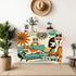Mid Century Modern Wooden Storage Cabinet, Quirky Cats, Mod Furniture - Mid Century Modern Gal