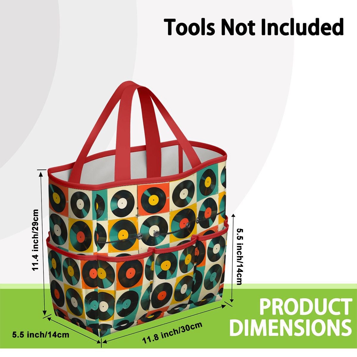 Retro Records, Groovy Mod Garden Tool Bag