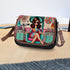Retro Gal, Big Hair Kitschy Fun Shoulder Crossbody Bag - Mid Century Modern Gal