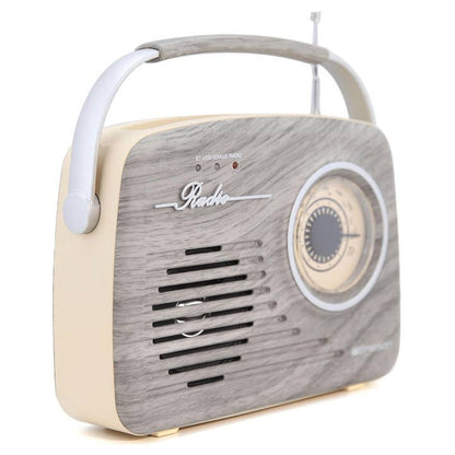 Wholesale Emerson Portable Retro Radio with Rechargeable Battery