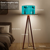 Atomic Space Cat, Mid Century Modern Retro Tripod Floor Lamp - Mid Century Modern Gal
