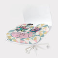 Atomic Kitschy Reading Cats Mid Century Modern Designed Orthopedic Memory Foam Seat Cushion
