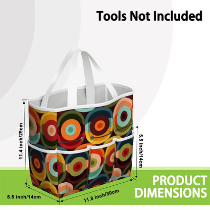 Retro Groovy Mod Space Orb Designed Mid Century Modern Garden Tool Bag - Mid Century Modern Gal