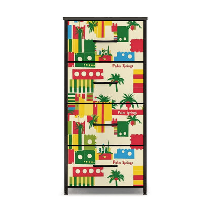 Mid Century Modern Old Palm Springs California Retro Mod 4-Drawer Dresser - Mid Century Modern Gal