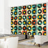 Retro Records Groovy Mid Century Modern Hanging Room Divider 12 pcs - Mid Century Modern Gal