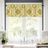 Mid Mod 70s Green Linoliuem Designed Kitschy Window Valance - Mid Century Modern Gal