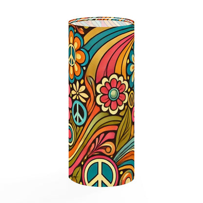 70s Style Hippie Retro Groovy Lamp Shade ONLY - For Slim Floor Lamps Only - Mid Century Modern Gal