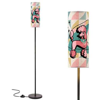 Mid Century Modern 50s Poodle Retro Floor Lamp - Mid Century Modern Gal