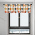 Mid Mod Scandinavian Designed Floral Curtain Valances - Mid Century Modern Gal