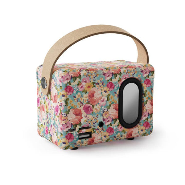 Vintage Speaker - Floral