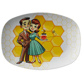 Mid Century Modern 50s Couple, Funny Kitschy Love, Vintage Valentine Gifts For Her Kitchenware default