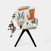 Mid Century Modern Minimalist Mod Designed Minky Blanket - Mid Century Modern Gal