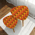 Groovy Mod 70s Brown Orange Yellow Hipster Nesting Tables, End Tables For Retro Lovers - Mid Century Modern Gal