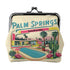 Palm Springs California Mid Century Modern Coin Purse – Retro Kitsch Accessory for Vintage Style Lovers - Mid Century Modern Gal