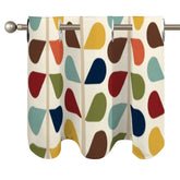 Valance Curtains - Mid Century Modern Gal