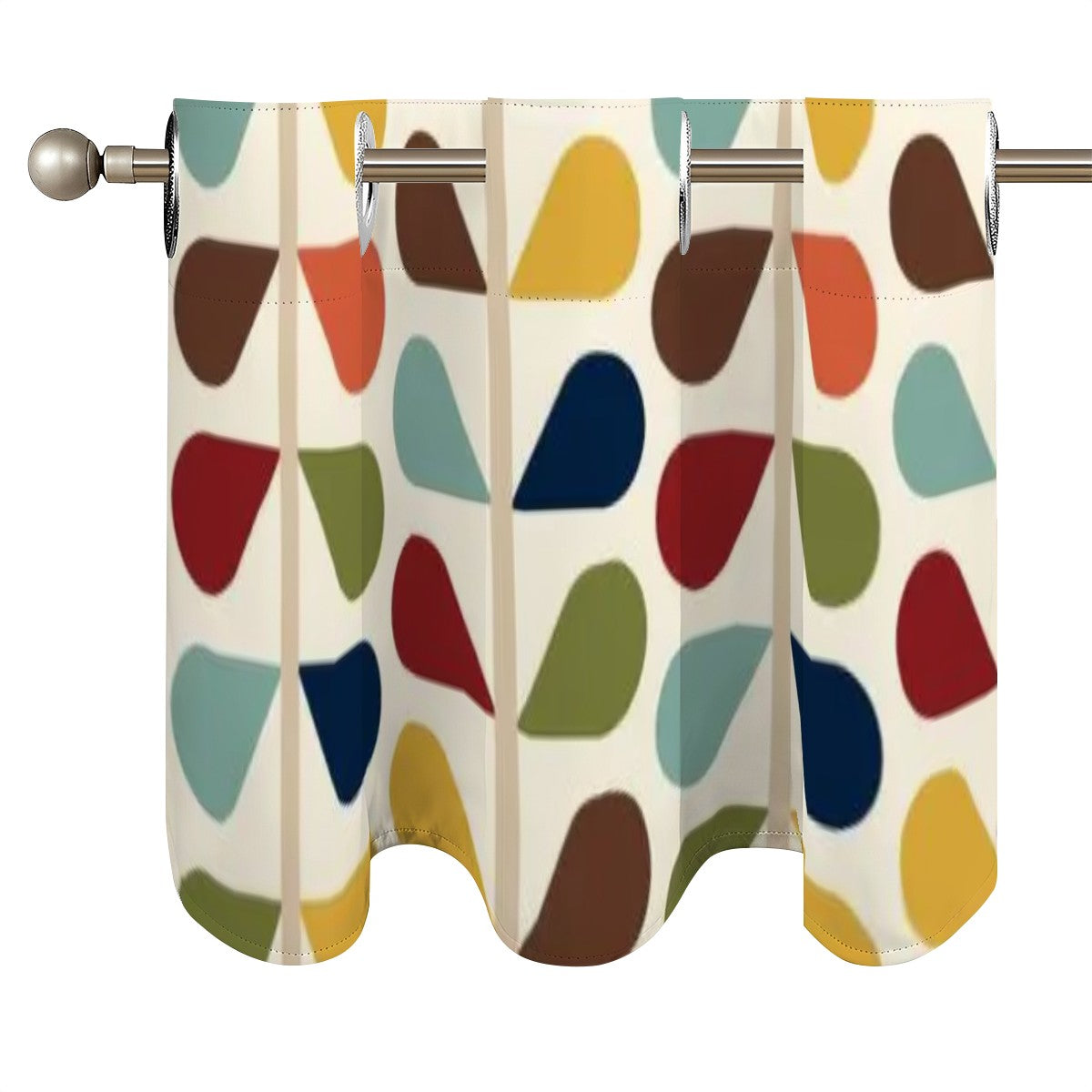 Valance Curtains - Mid Century Modern Gal