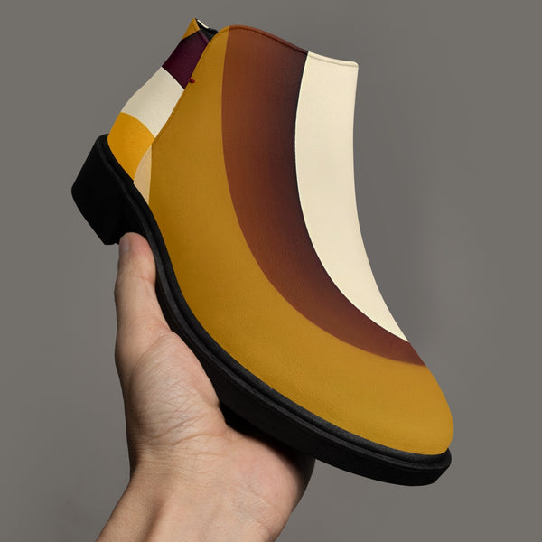 Trendy Mod 60s Hipster Shoe Boot