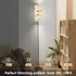 Atomic Boomerang Starburst Mid Century Modern Floor Lamp, Orange Green Design - Mid Century Modern Gal