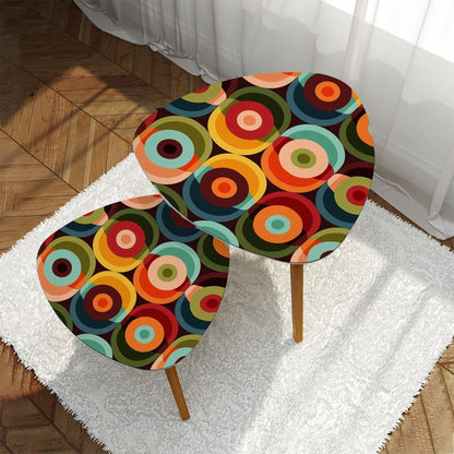 Retro 60s Groovy Orbs, Funky Fun Mid Century Modern Nesting Tables - Mid Century Modern Gal