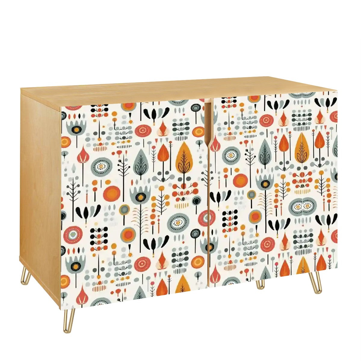 Mid Century Modern Scandinavian Modern Danish Wooden Storage Cabinet - Mid Century Modern Gal