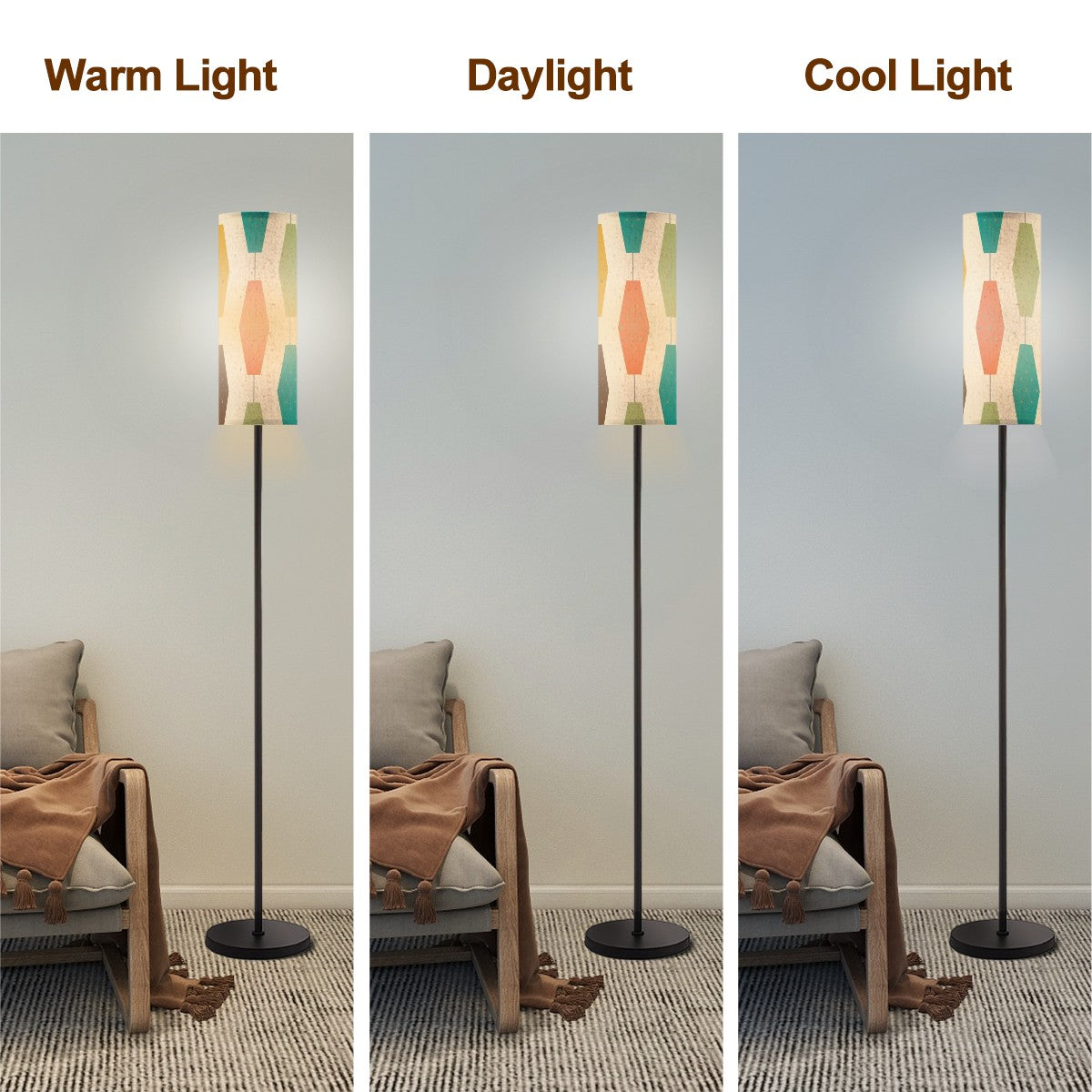 Mid Century Modern Groovy Lantern Lamp Design, Floor Lamp Modern Standing Lamp - Mid Century Modern Gal