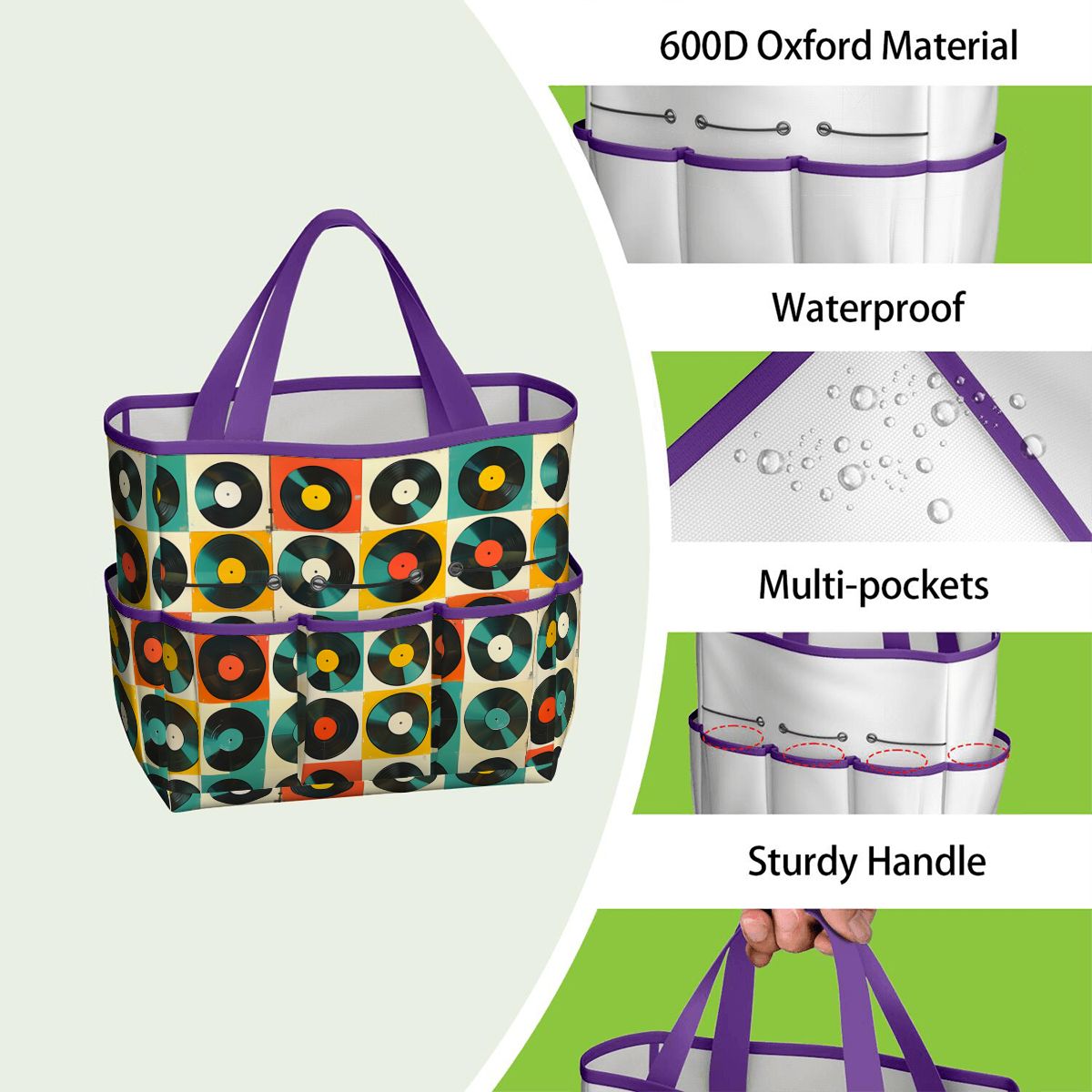 Retro Records, Groovy Mod Garden Tool Bag