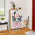 Atomic Reading Cats Kitschy Mod Retro Pink Quirky MCM Shoe Cabinet Furniture - Mid Century Modern Gal